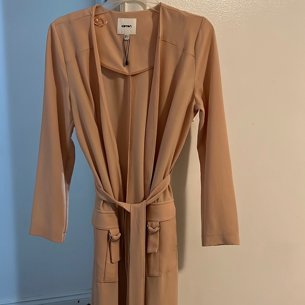 A Kotton knee length cardigan in size Uk 8